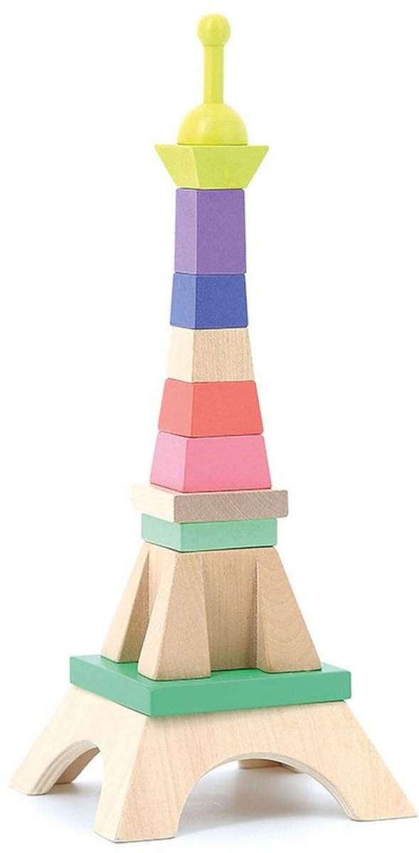 Omgoods - Stapelbare Houten Speelgoedset voor Kinderen