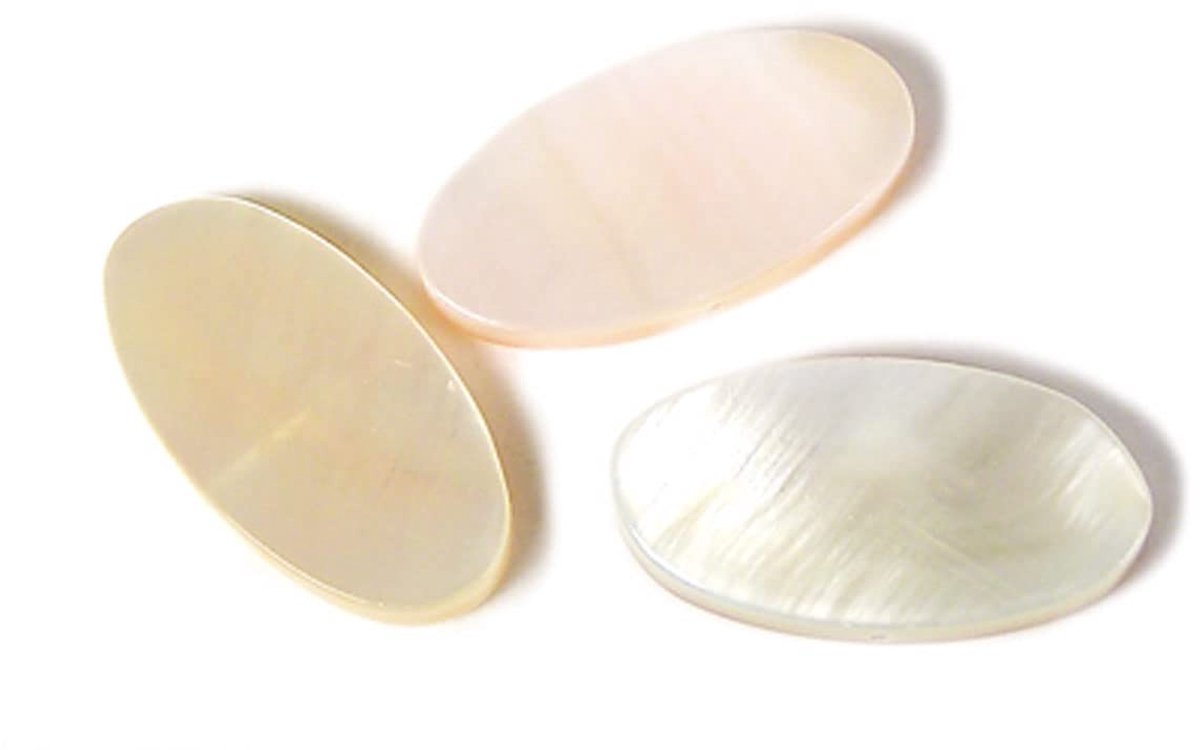 Omgoods - Natuurlijke Moeder van Parel Schelp 20 x 10 mm