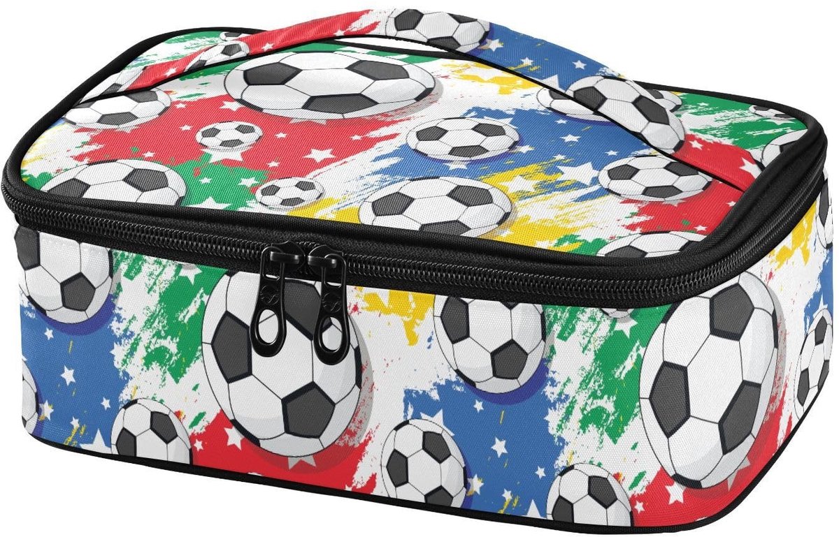 Omgoods - Kleine Isolerende Lunchtas met Voetbalprint