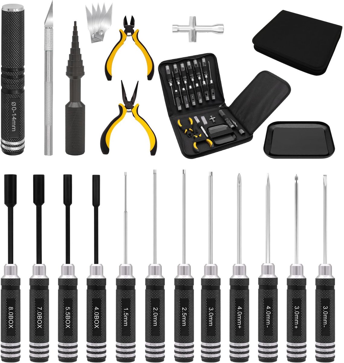 Omgoods - 19-in-1 RC Gereedschapset voor Reparatie en Onderhoud