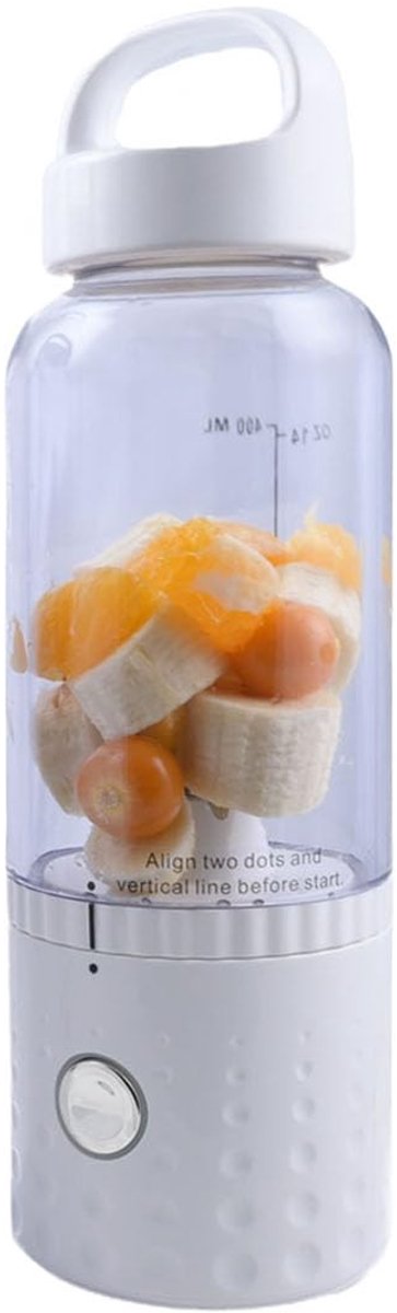 Omgoods - Draagbare Smoothie Maker 500ml met USB Oplaadfunctie