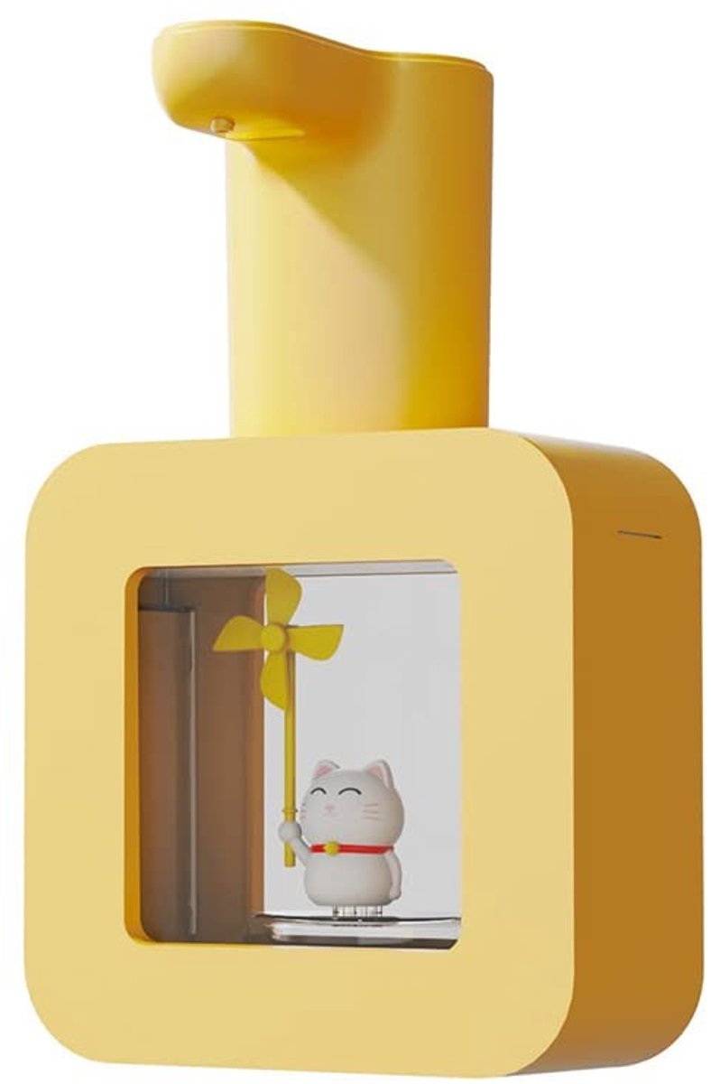 Omgoods- Zeepdispenser Automatisch - Contactloze Sensor - Voor Keuken/Douche - Kindvriendelijk - Cartoon Ontwerp - Schuimzeep. - Handzeepdispenser