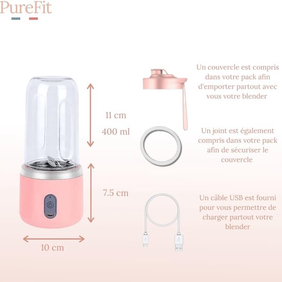 Omgoods - Draagbare Blender voor Smoothies en Sap — afbeelding 3