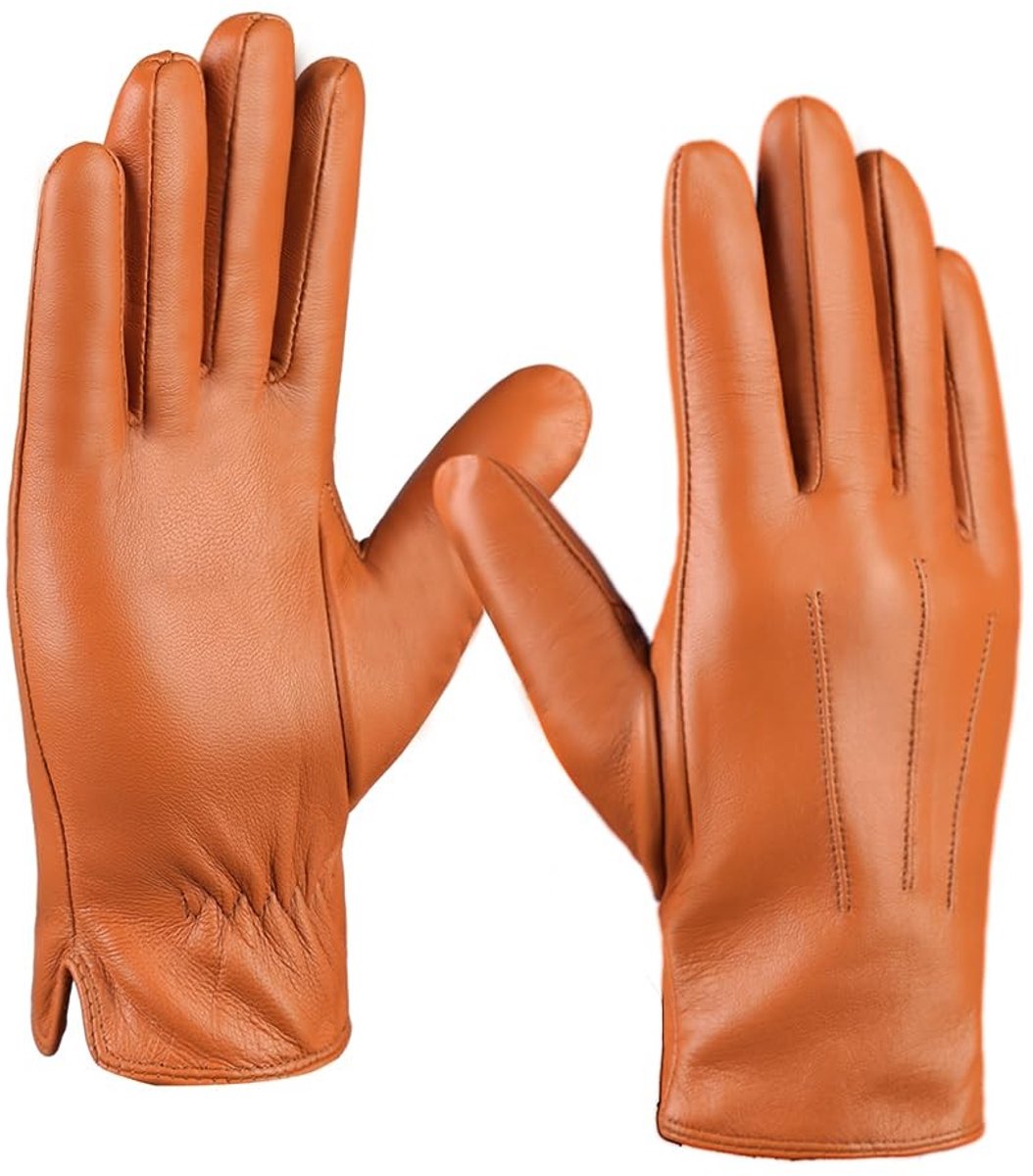 Omgoods - Winterhandschoenen van Leer met Cashmere Voering