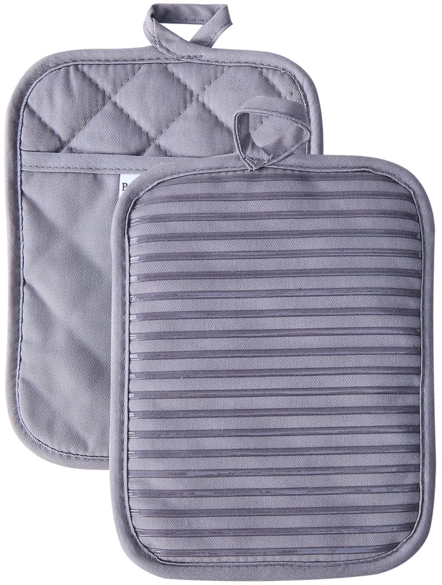 Omgoods - Silicone Potholders Set - Hittebestendig en Waterdicht - 2 Stuks