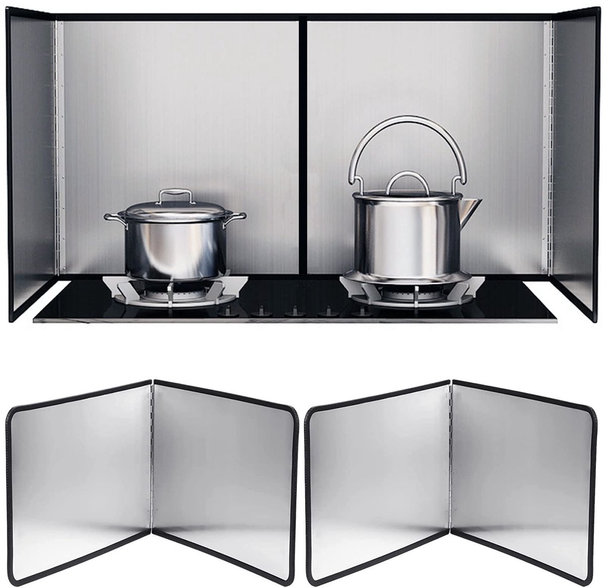 Omgoods - Vouwbare Spatbescherming Keuken 30 x 40 cm Antislip