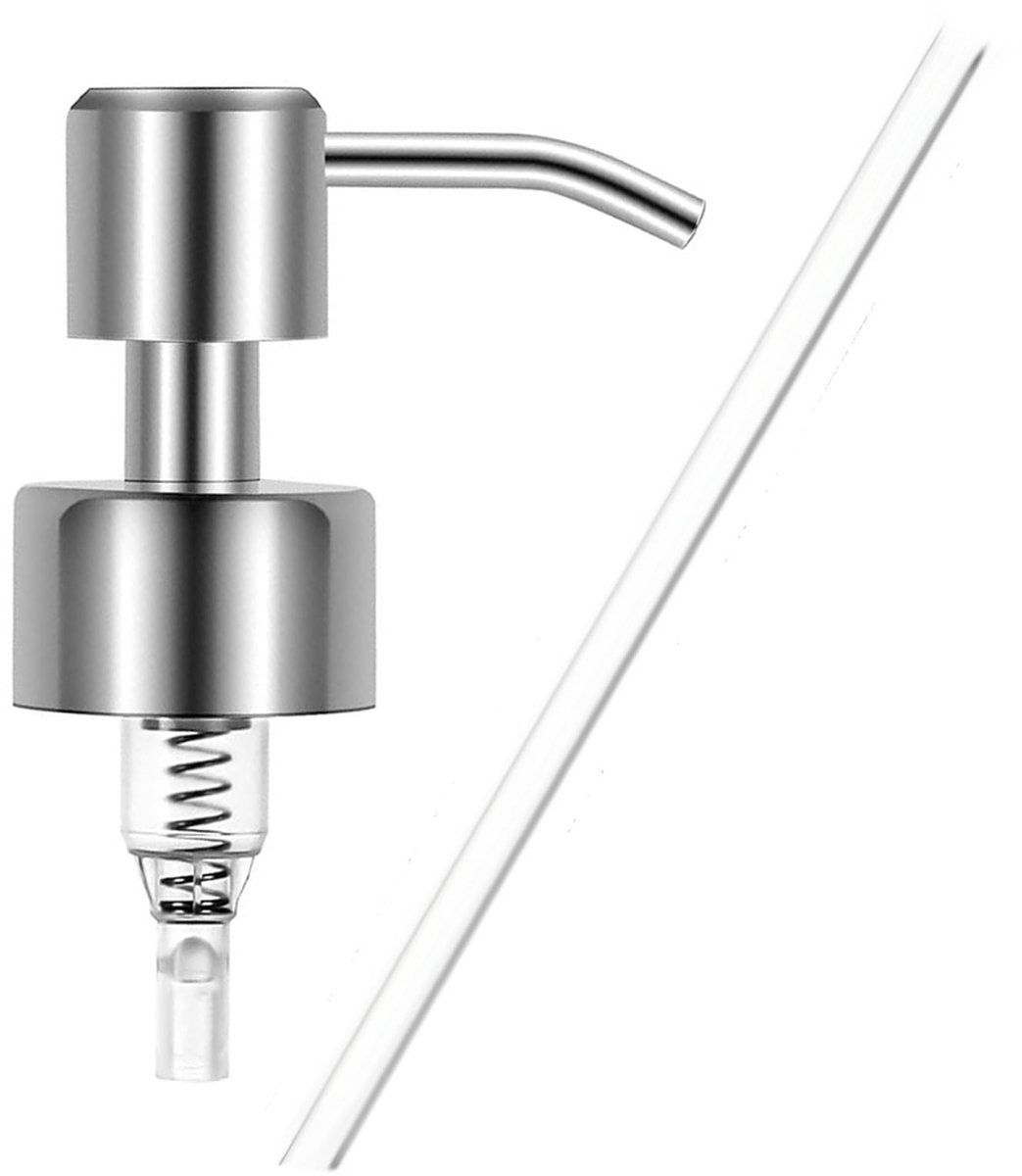 Omgoods - RVS Zeepdispenser Pomp voor 28 mm Draad