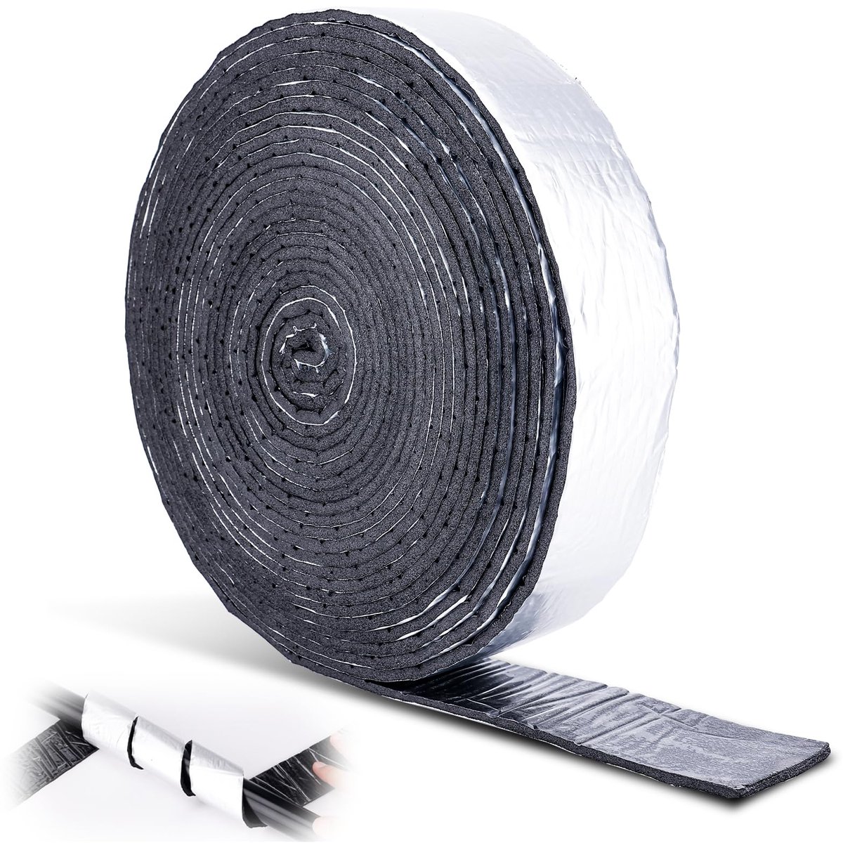 Omgoods - 10m Pijp Isolatietape - 5cm Breed voor Warmte- en Kouprotectie