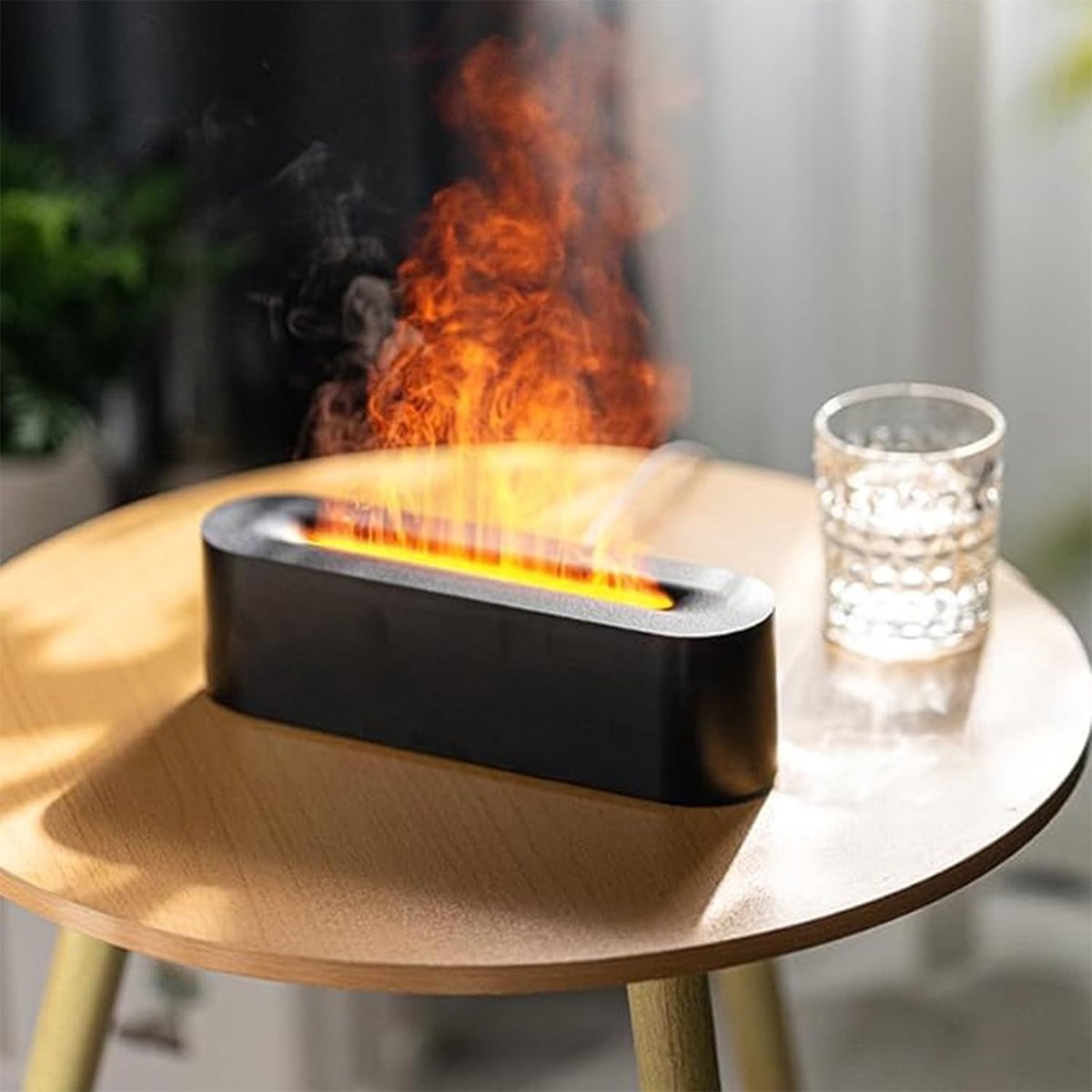 Omgoods - Aromatherapie Diffuser met LED Verlichting en Timer voor Ontspanning