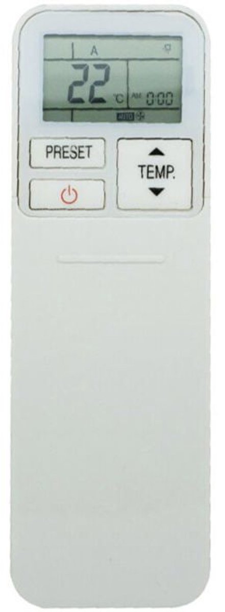 LISM-Geschikt voor afstandsbediening van de Toshiba airconditioner, model WC-TA05NE.