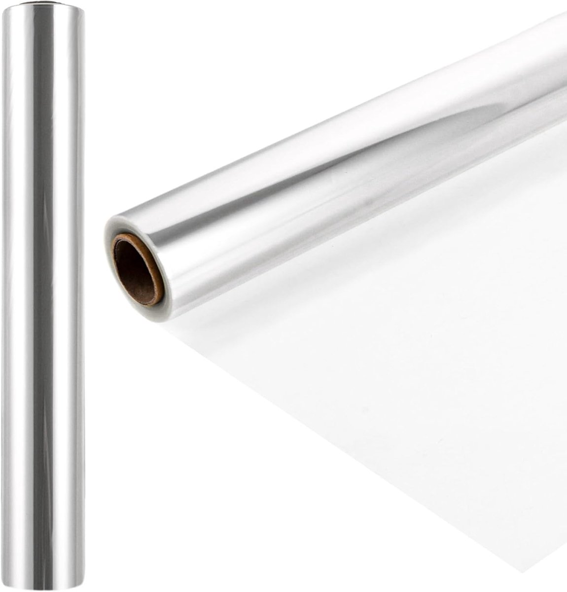 SnelShoppen - Transparante Cadeaufolie Rol 2x 86 cm x 30 m - Heldere Cellofaanfolie 3 mm Dikker - Perfect voor Bruiloft, Feest, Verpakking, Cadeaus en