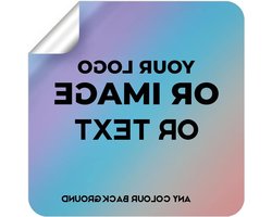 Gepersonaliseerde Stickers - Custom Labels - Product Verpakking - Waterdicht Vinyl - 30mm Vierkant - Multicolor