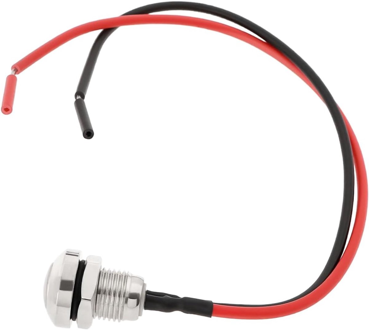 SnelShoppen - 1PC Gitaar Instantane Drukknop Schakelaar 8mm Montage Diameter Vervang Mini Toon Pot voor Gitaar RVS Gitaar Schakelaar