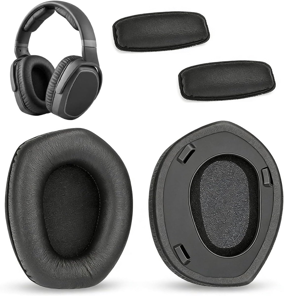 Replacement pads HDR RS165 RS175 RS185 RS195 – high-density pillow and ears foam - ShopVlot