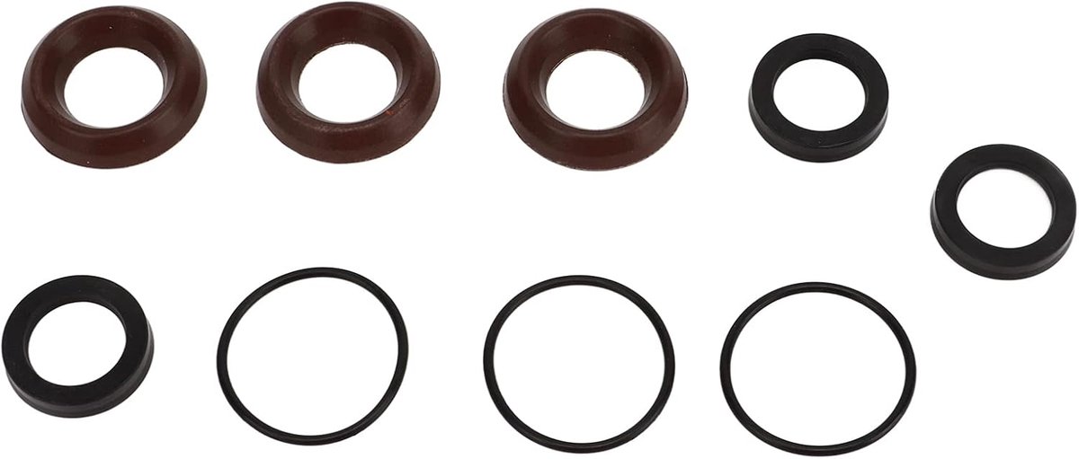 SnelShoppen - Hoge Druk Reiniger Verpakking Set, 9 Delige Hoge Druk Pomp Seal Kit, Geschikt voor 18mm RKA XR RKV XRC XRA Series