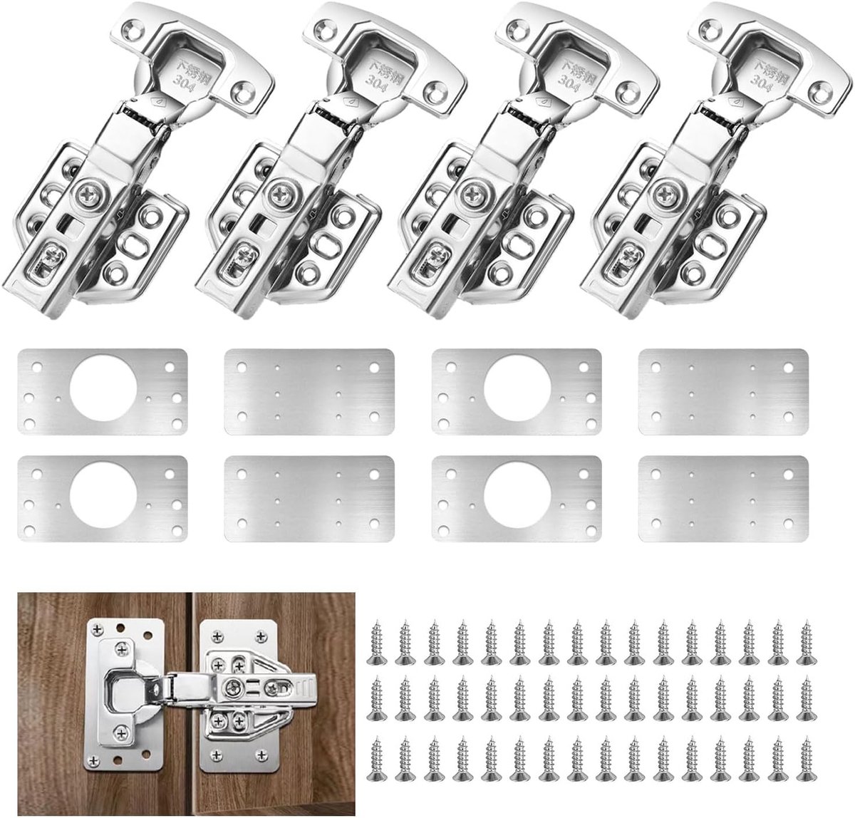C-048B Hinge Repair Kit - ShopVlot