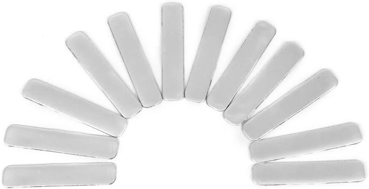 Allecta - 12 stuks Golf Loodtape voor Swing Gewicht Aanpassing - Golfclub, Tennisracket, Iron Putter