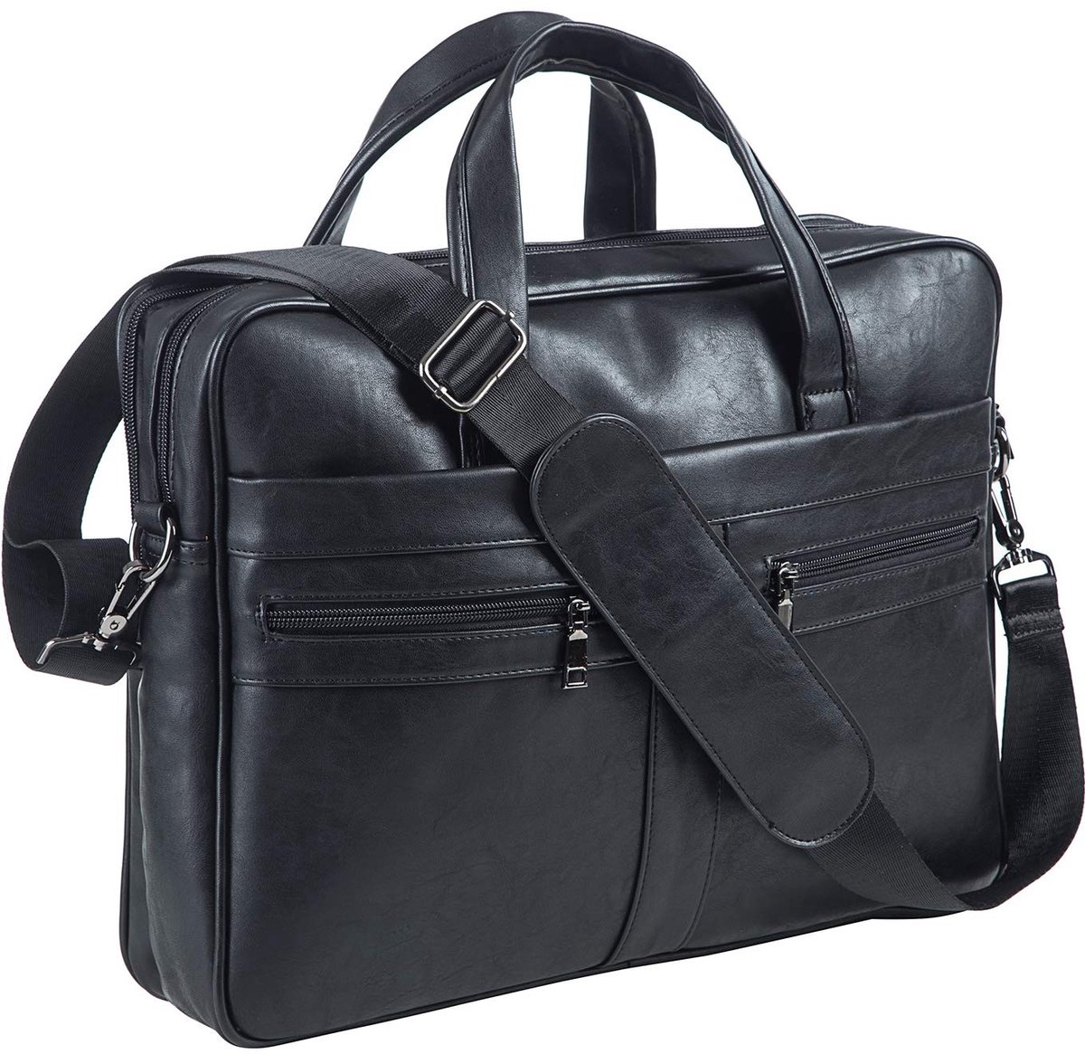 Omgoods - Handgemaakte Leren Laptop Messenger Bag voor Zakenmannen