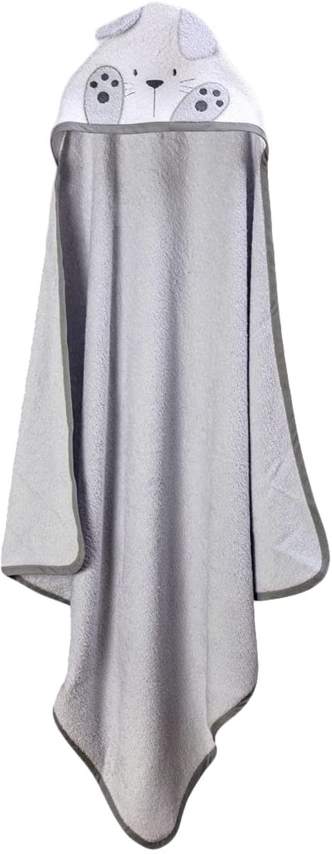 Omgoods - Baby Badcape met Kap van 100% Katoen