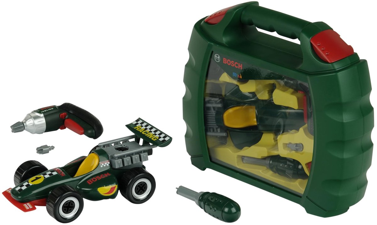 Omgoods - Bosch Grand Prix Gereedschapskoffer voor Kinderen