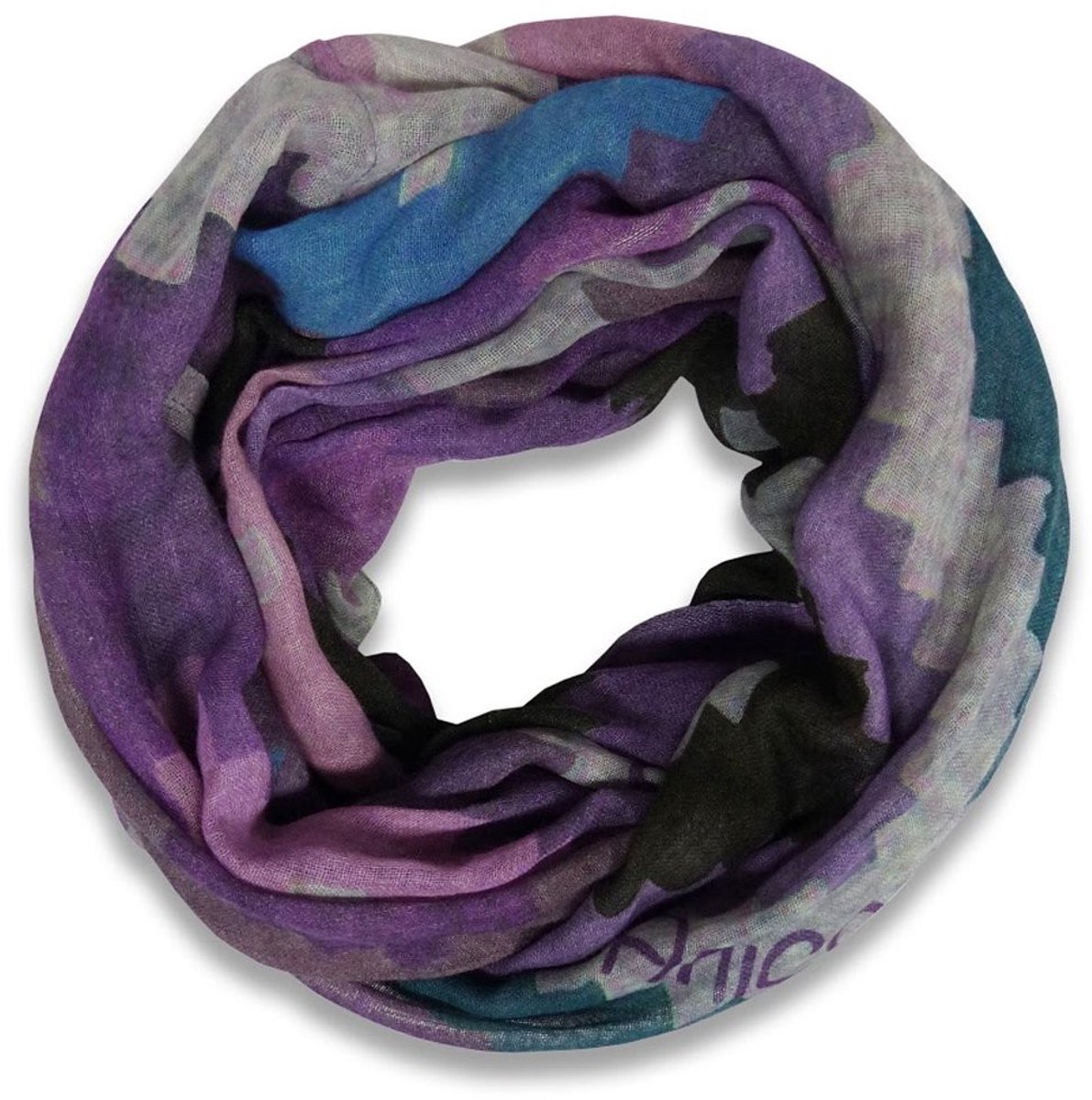 Omgoods - Modale Loop Sjaal in Ethnische Look 80 x 100 cm