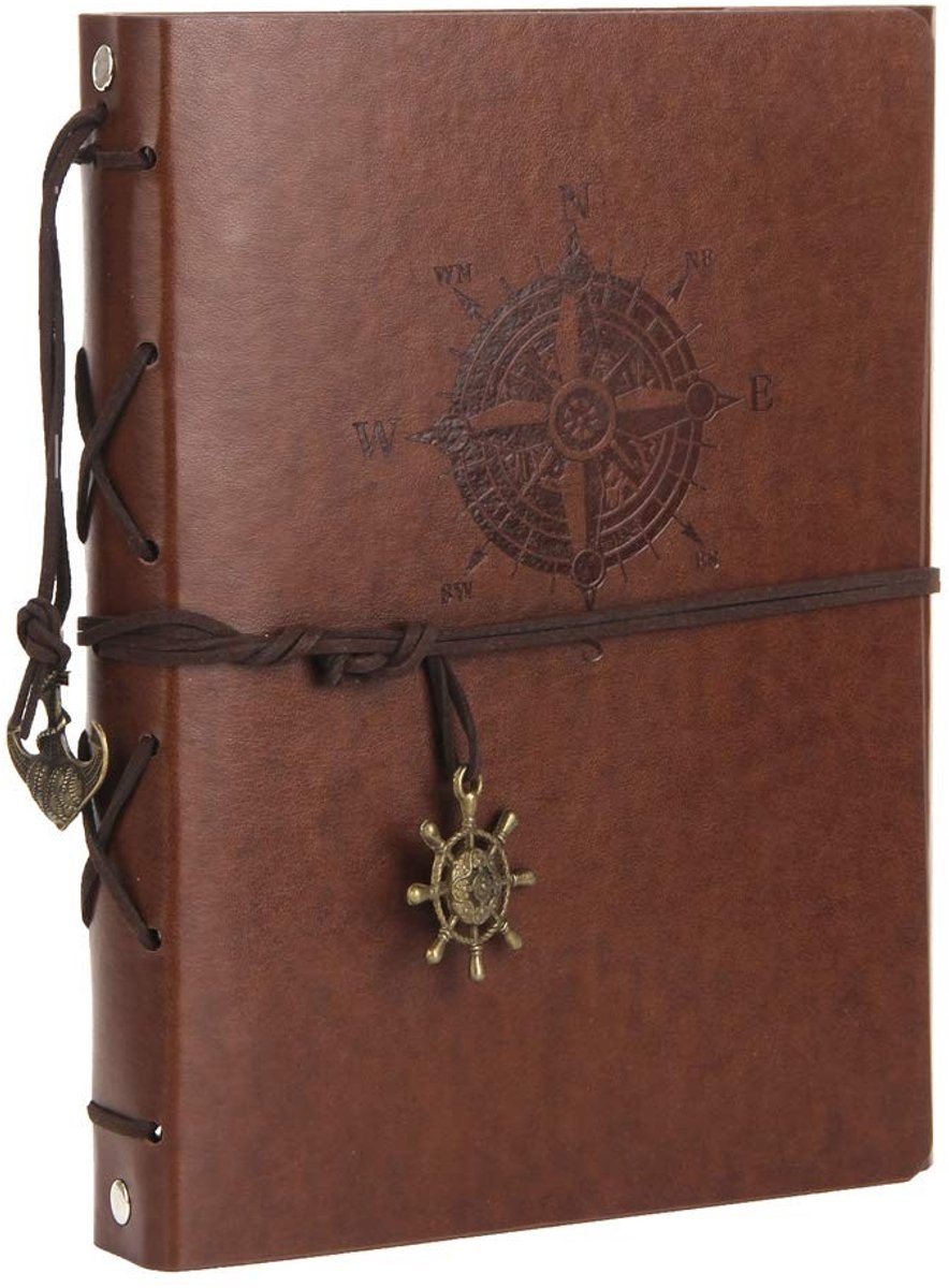 Omgoods - Leer Do It Yourself Fotoalbum met 60 Zwarte Pagina's
