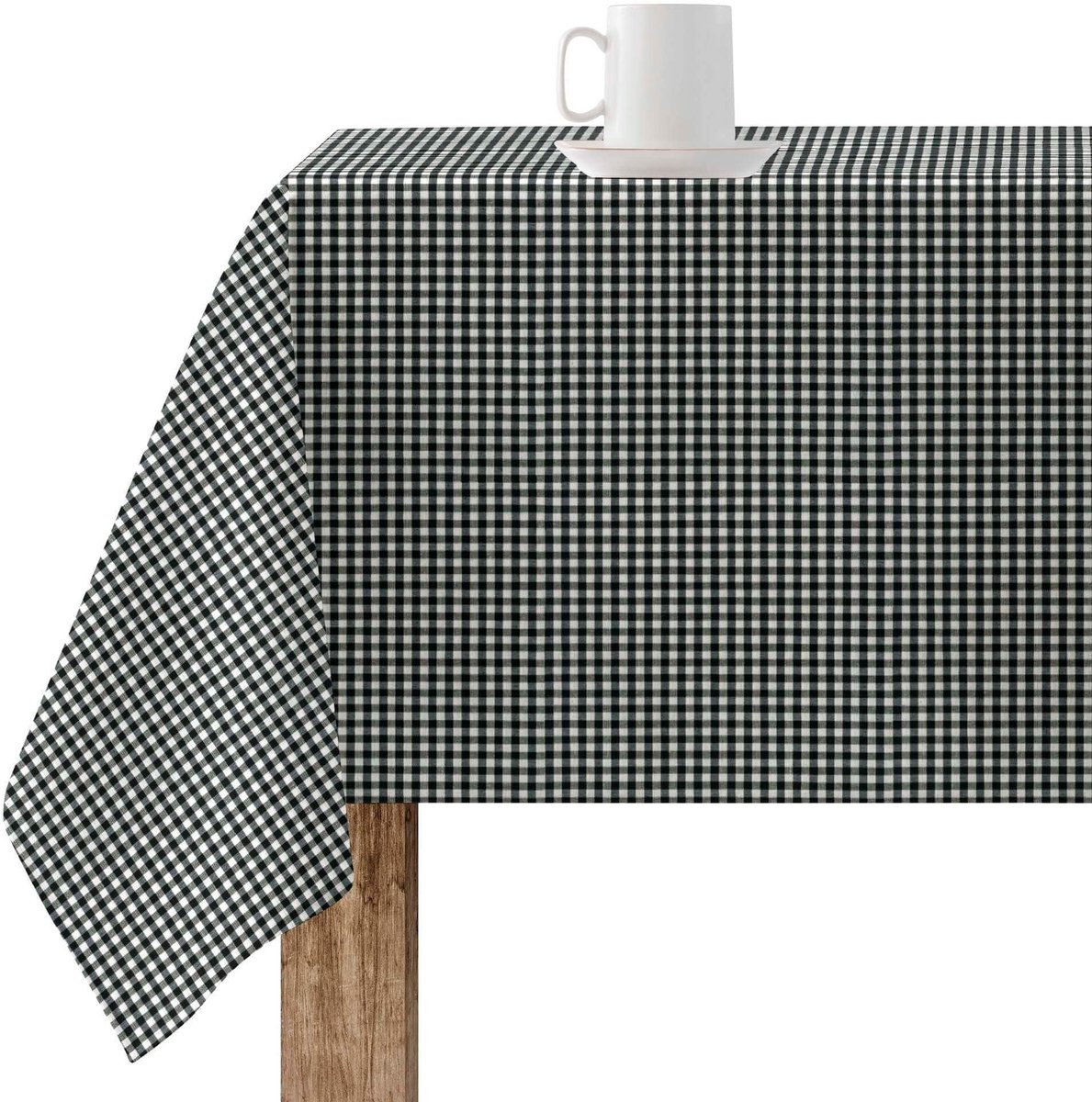 Omgoods - Vichy Tafelkleed 200 x 155 cm met Resin Coating