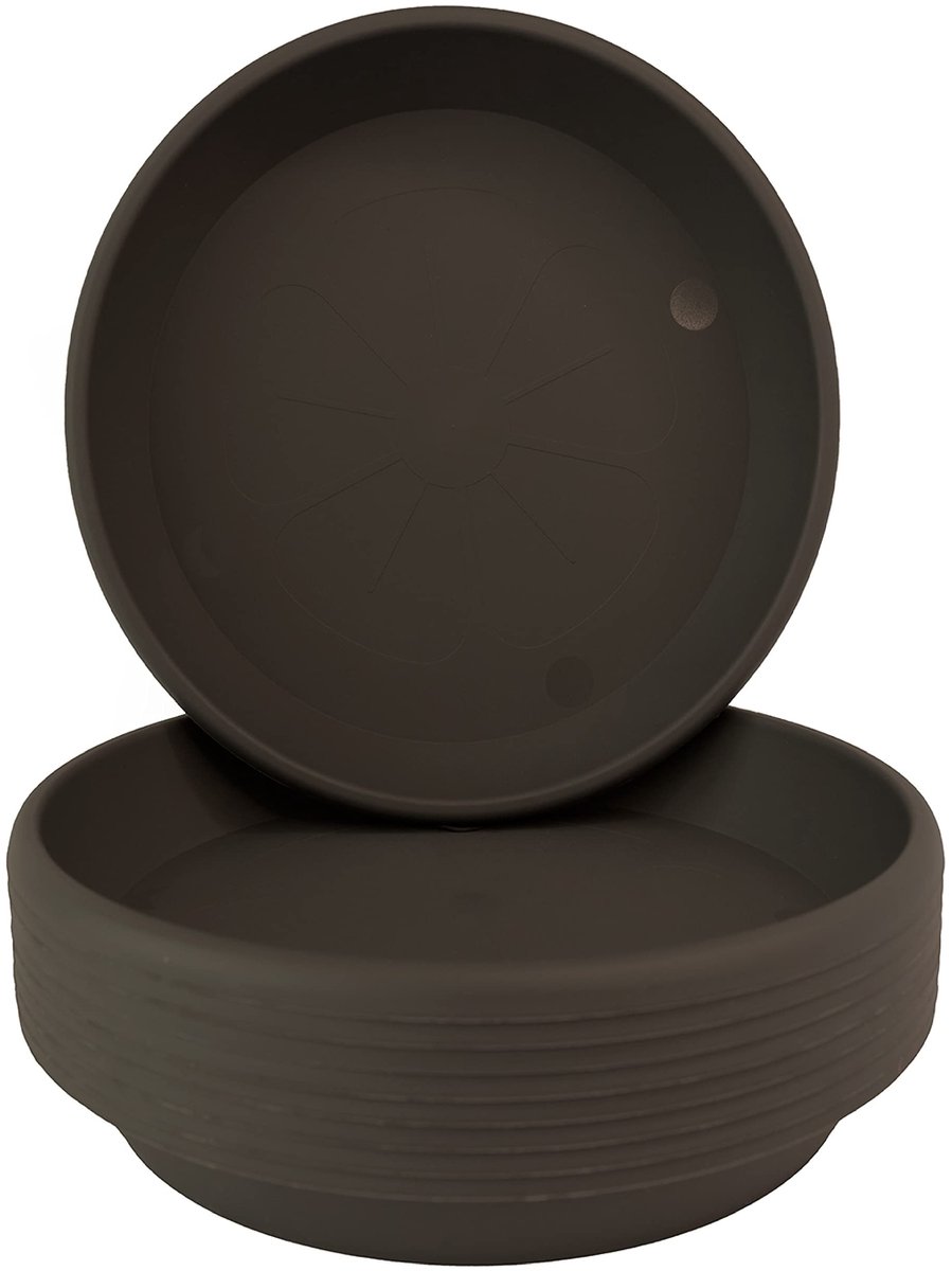 Omgoods - Kleurige Plastic Plantenschaal met Diverse Maten - 10-pack