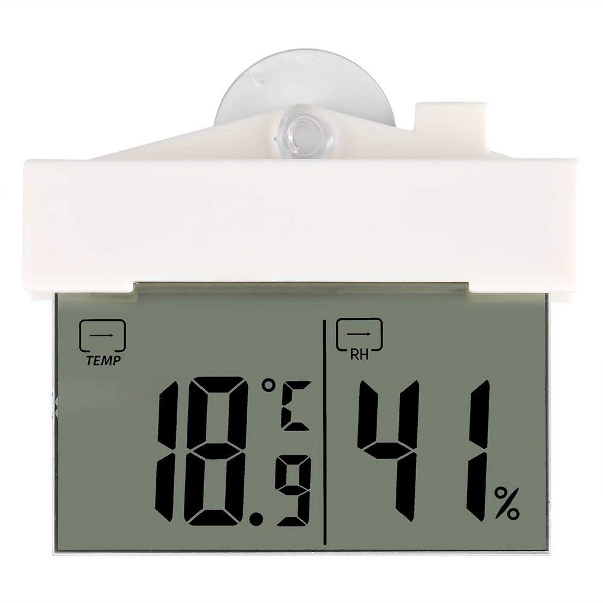 Omgoods - Digitale Thermometer en Hygrometer met Suction Cup