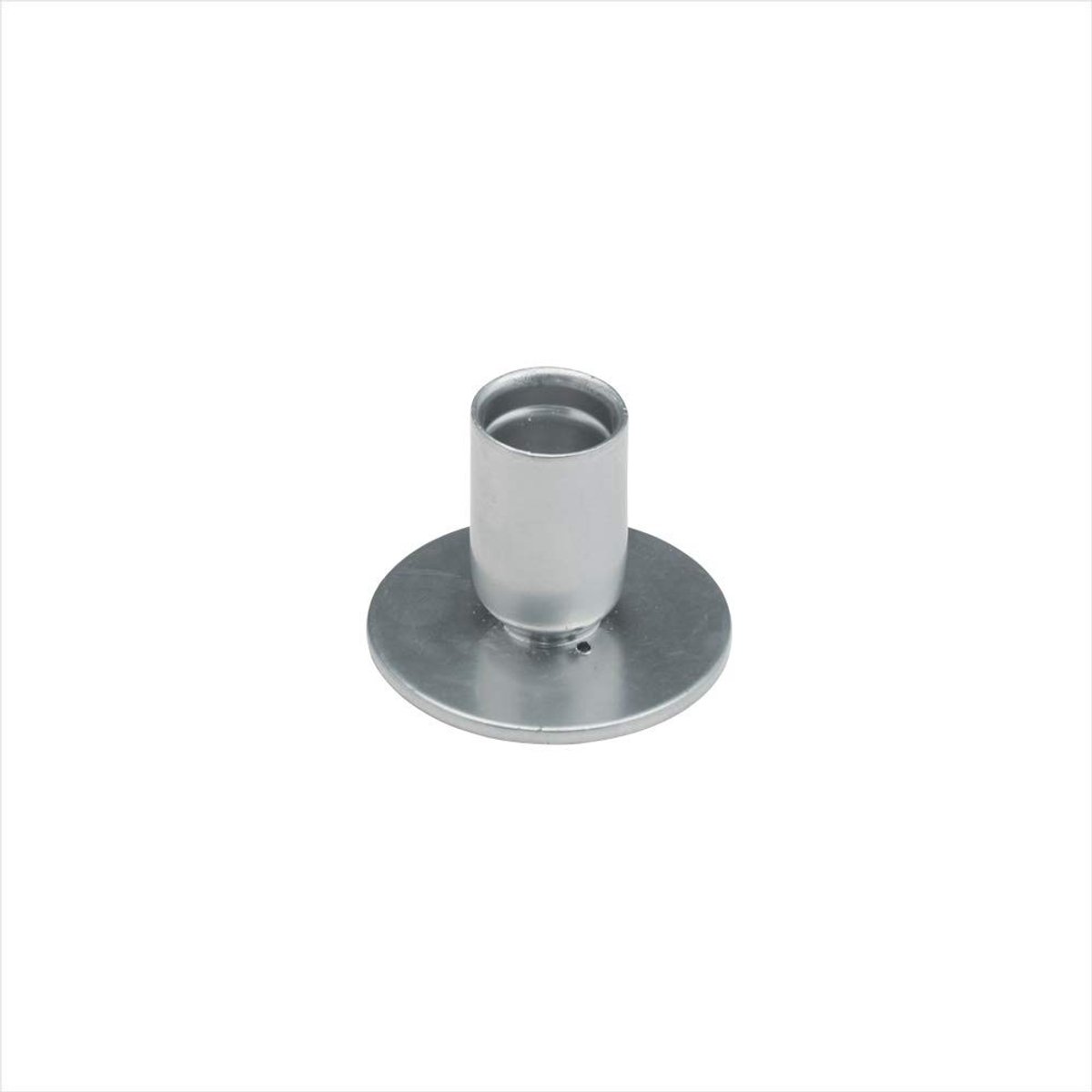Omgoods - Kandelaar Zilver voor Tafelkaarsen tot Ø 2 cm