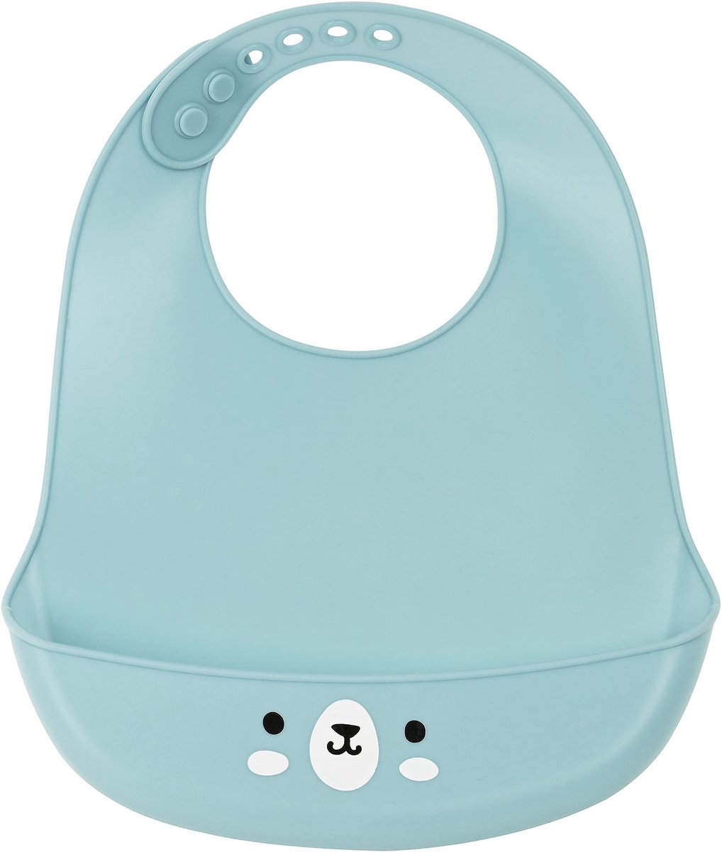 Omgoods - Silicone Slabbetje voor Kinderen met Berenmotief