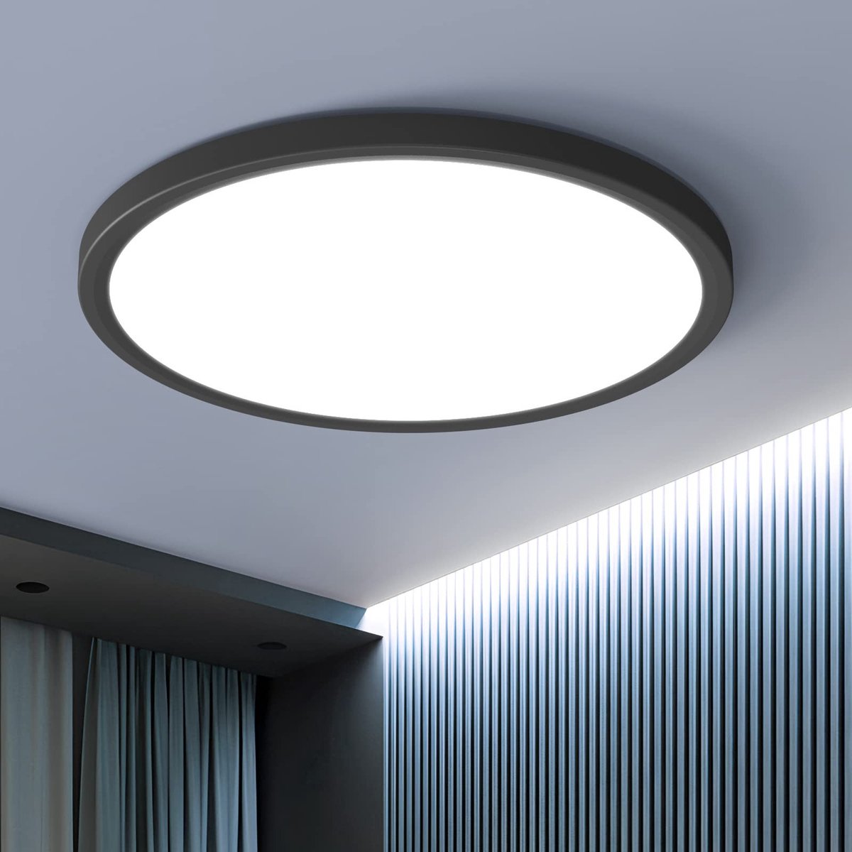 Omgoods - Moderne Ronde LED Plafondlamp voor Badkamer en Keuken