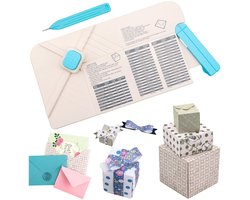 Omgoods - 3-in-1 Envelope Punch Board voor Creatief Knutselen