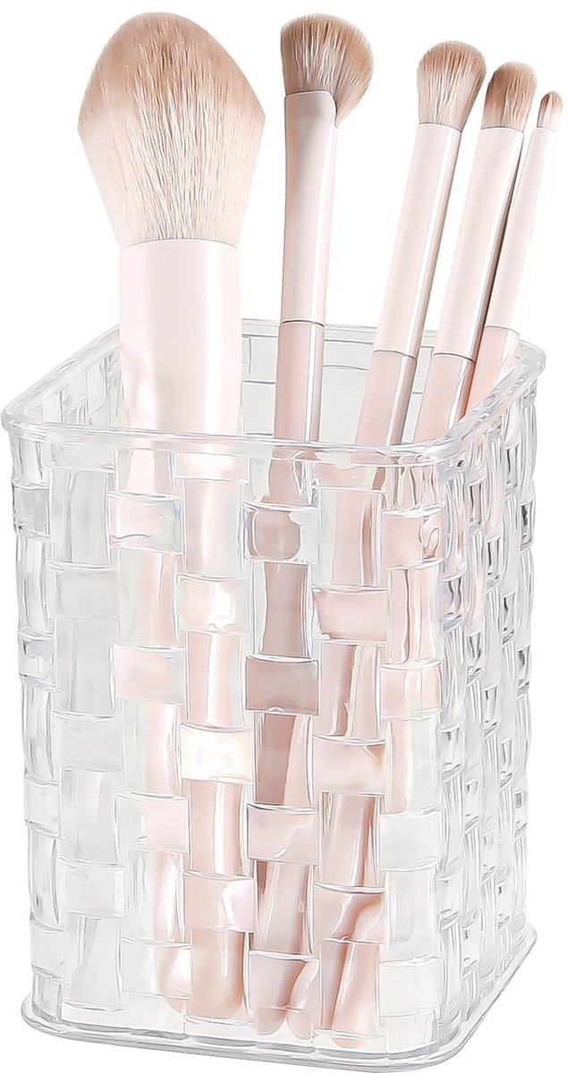 Omgoods - Acryl Make-up Borstelhouder Organizer voor Badkamer en Bureau