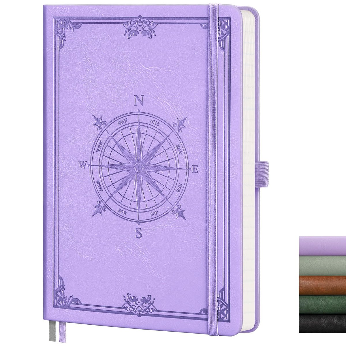 Omgoods - A5 Notitieboek met 192 Pagina's en Hardcover in Lichtpaars
