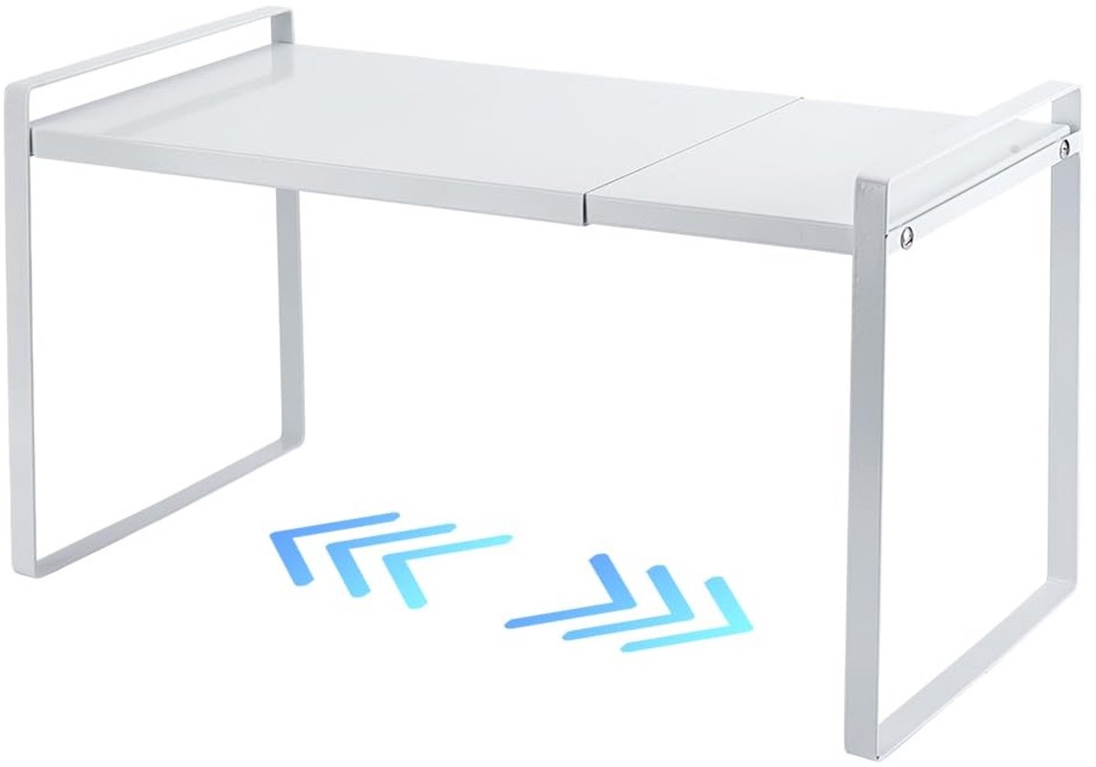 Omgoods - Uitschuifbare Organizer voor Keuken met Stevige Basis