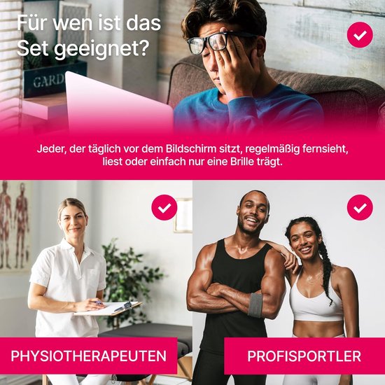 Neurotraining Starterset - Visuele Training Tools - Oogspieren Trainen - 6 Delige Set - Eenheidsmaat - Multicolor — afbeelding 3