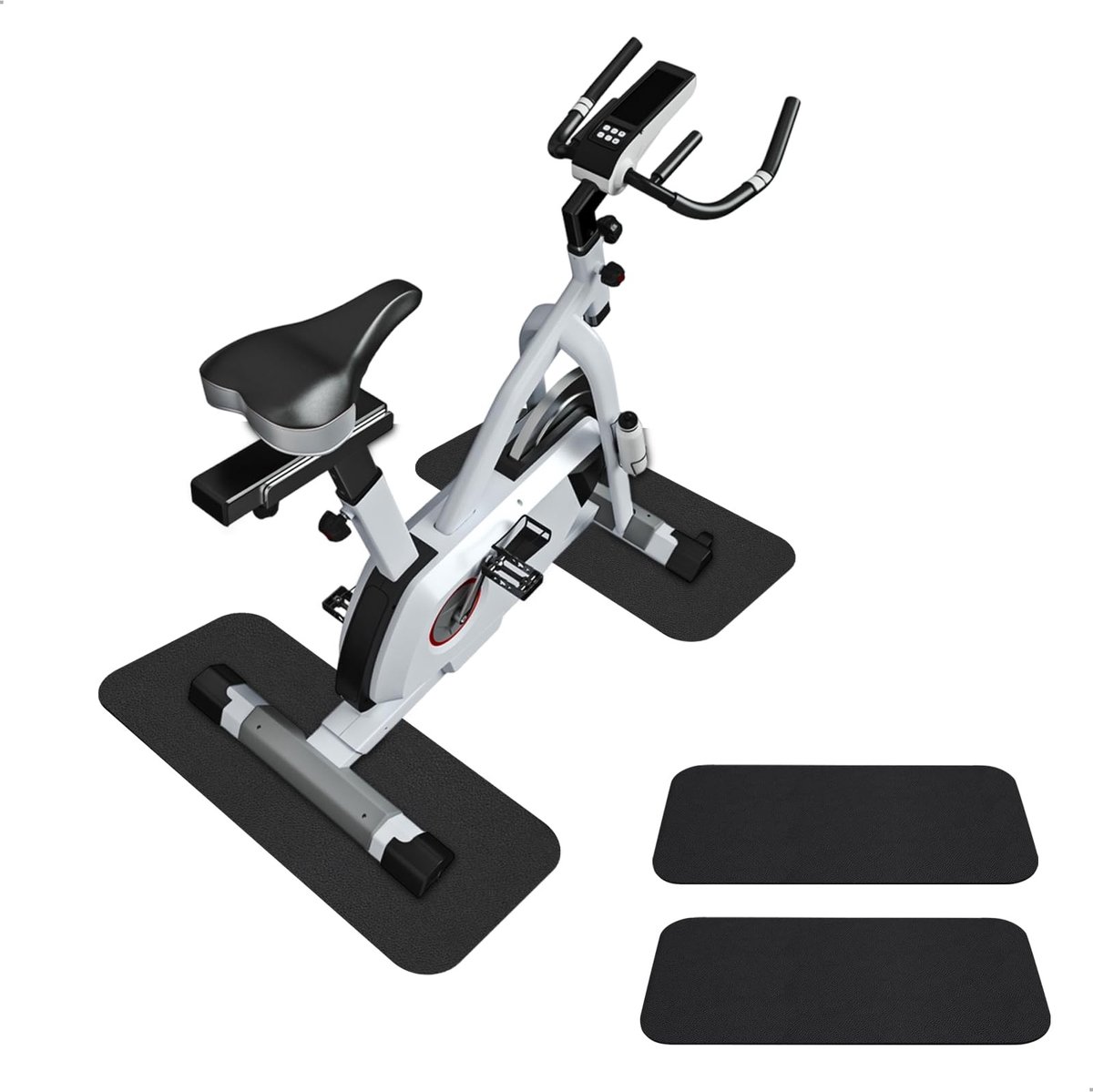 Omgoods - Set van 2 Antislip Gymnastiekmatten voor Fitnessapparatuur