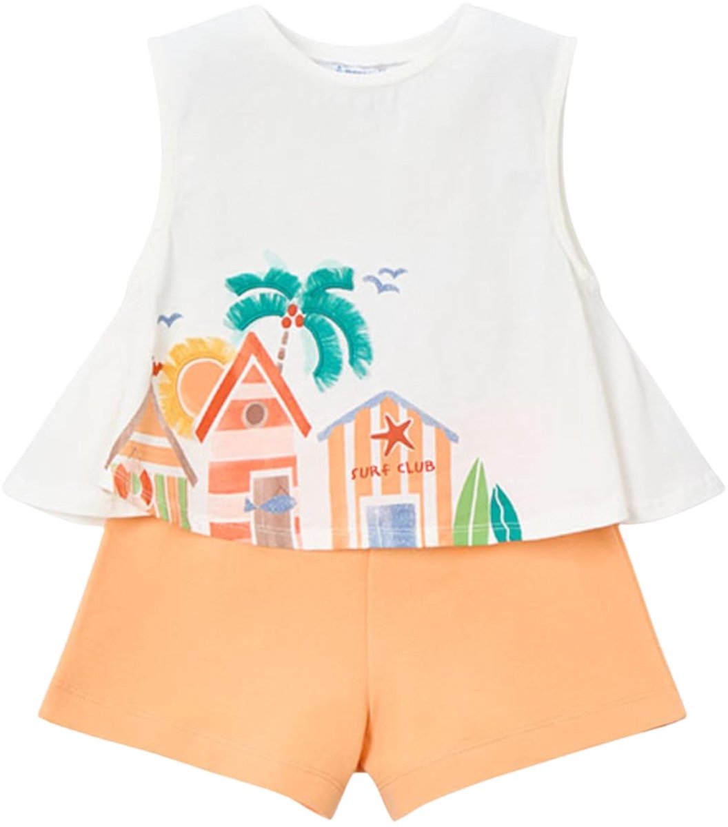 Omgoods - Zomerset voor Meisjes met T-shirt en Shorts