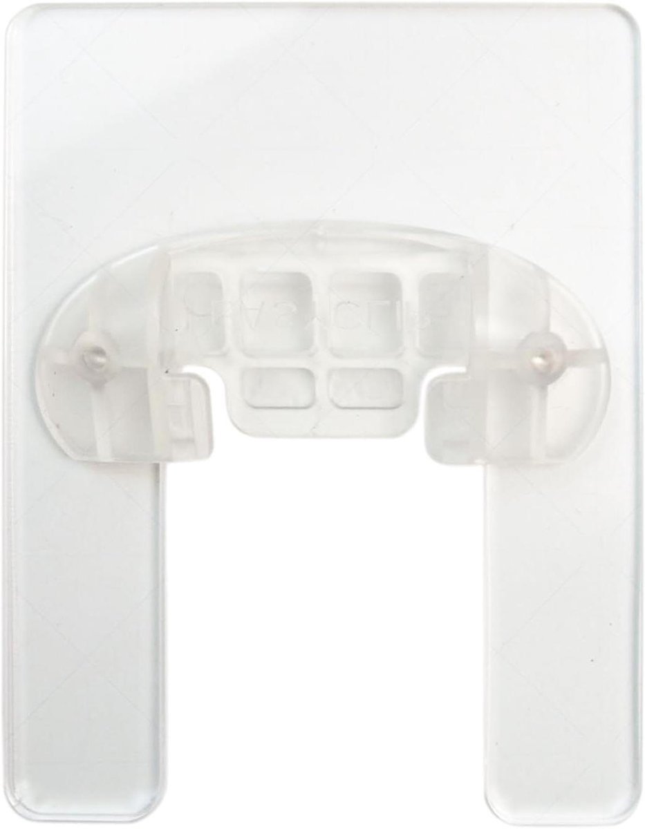 Kledingtrimmerhouder - Scheergeleider Basis - Tapijt Trimmen - Transparante Acryl Stand - 16.9L x 10.7B cm - Standaard