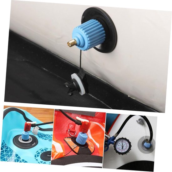 Sup Pomp Adapter - Kayak Adapter - Water Sport - Twist Lock - 3.4x7.8 cm - Blauw — afbeelding 2