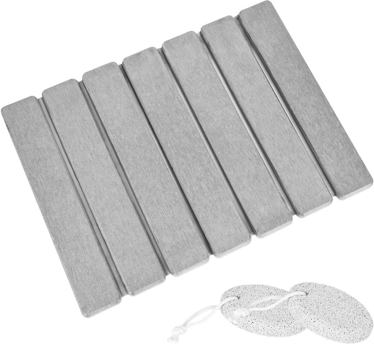 Omgoods - Diatomiet Badmat 40 x 30 cm, Sneldrogend en Absorberend