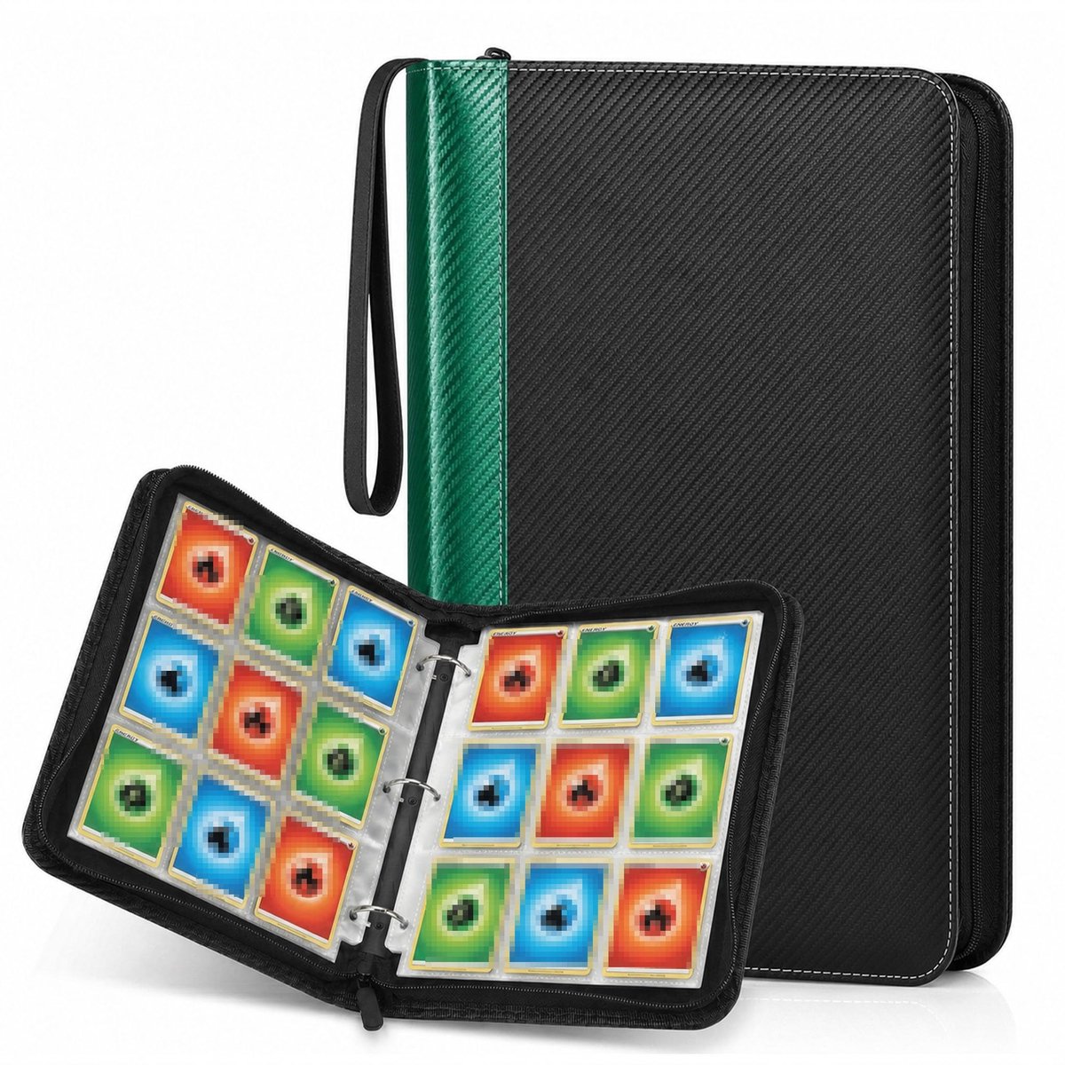 Omgoods - Waterdichte Kaartfolder met 900 Hoesjes, Verzamelalbum voor Kaarten
