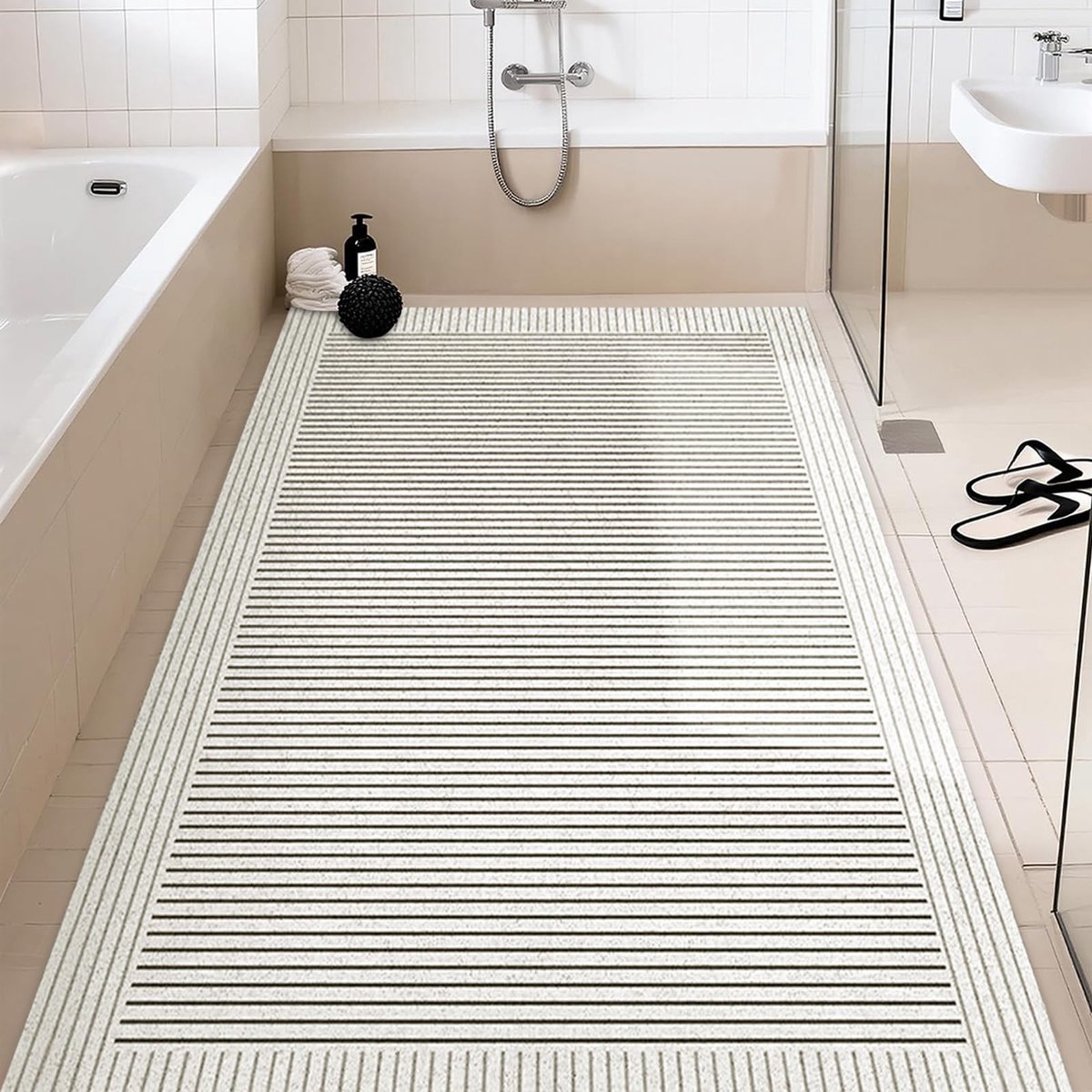 Omgoods - Antislip Douchemat 50x80 cm met Afvoergaten