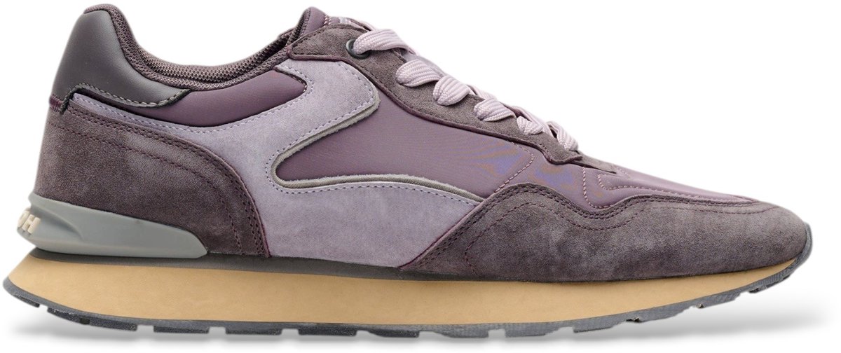 HOFF City Retro Lila Leren Sneakers