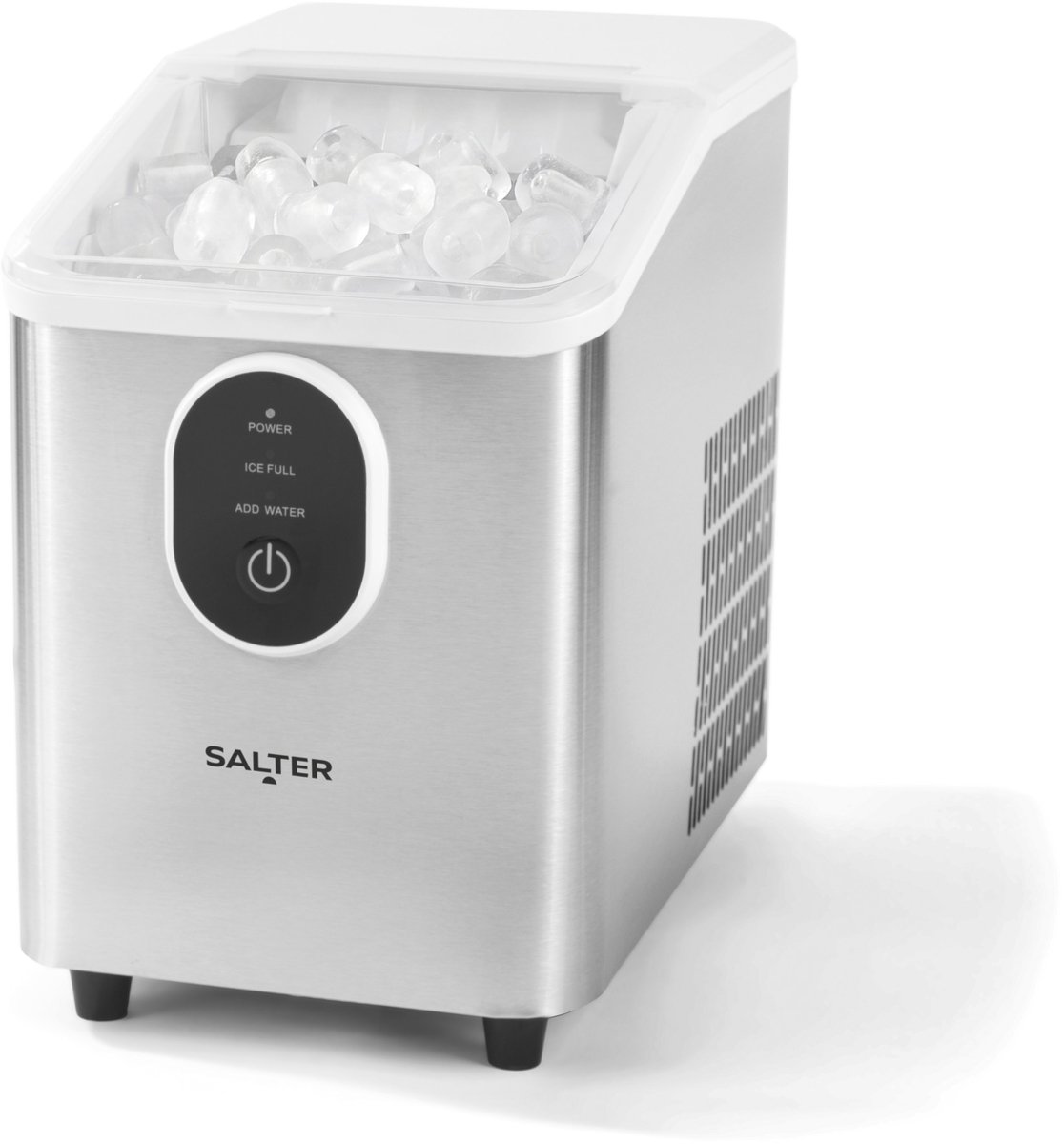 Salter Elektrische IJsblokjesmaker - 8 Blokjes in 8,5 Min - RVS