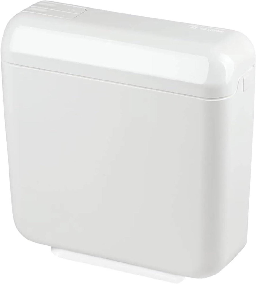 Monoblock Buitenspoelbak - Dubbele Spoeling Toilet - Water Besparen - Dubbele Aandrijving Knop - 3/6L - 45/9L - Alpinewit