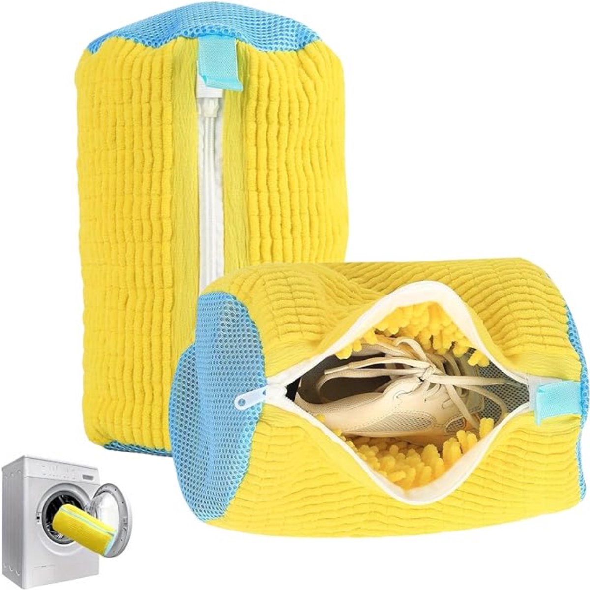 Zavio® Herbruikbare Waszak voor Schoenen - Wasnet voor Wasmachine - Sneakers Wassen