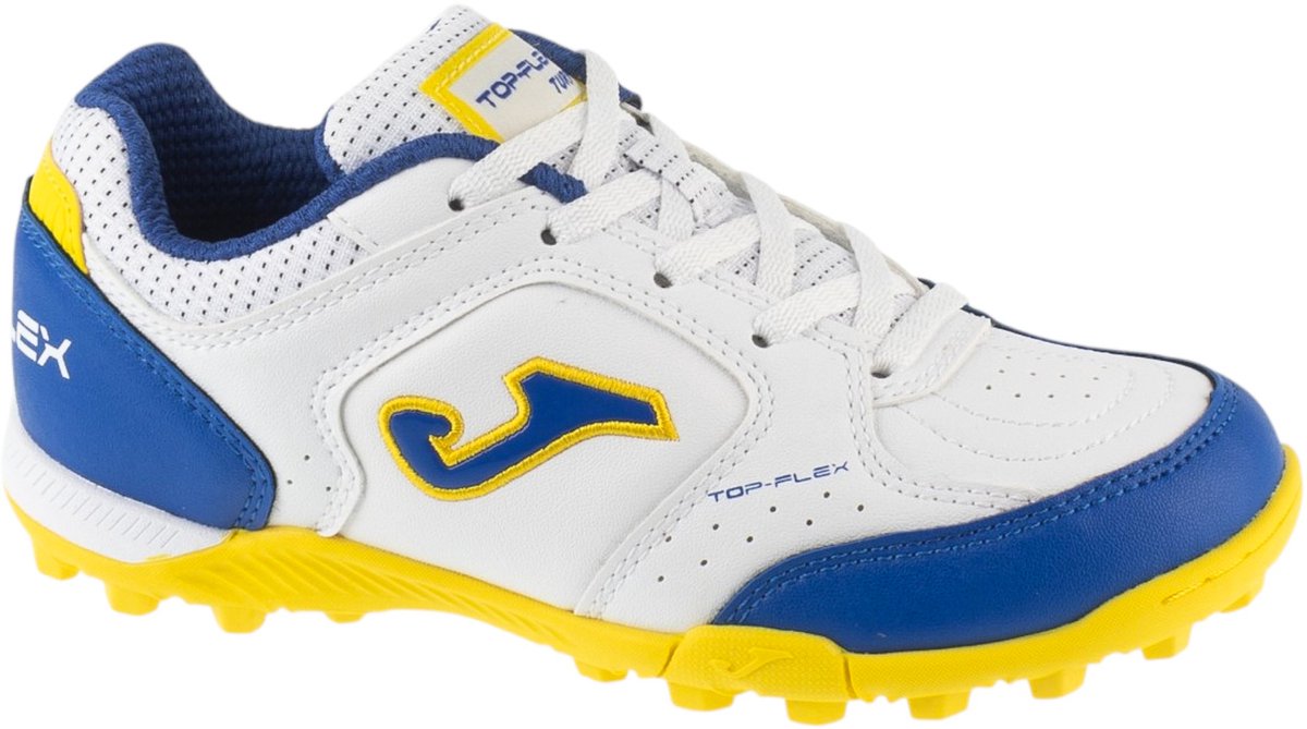 Joma Top Flex Jr 26 TPJS TF, voor een jongen, Wit, Voetbalschoenen, maat: 31