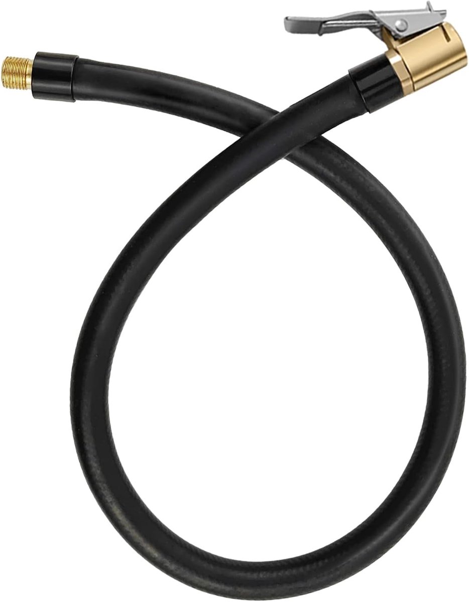 sciuU Verlengslang van 50 cm voor luchtdruk-compressoren, luchtpompen, verlengstuk, vervangende slang, voor banden van fiets, auto, motor, geschikt voor de Xiaomi pomp, met momentstekker